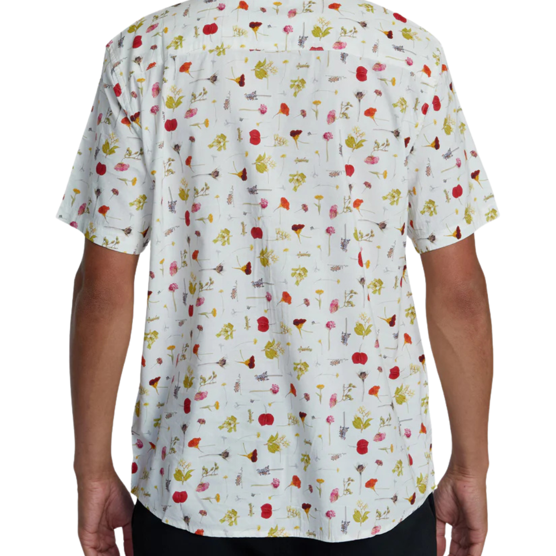 RVCA OBLOW PRESSED SHORT SLEEVE WOVEN SHIRT