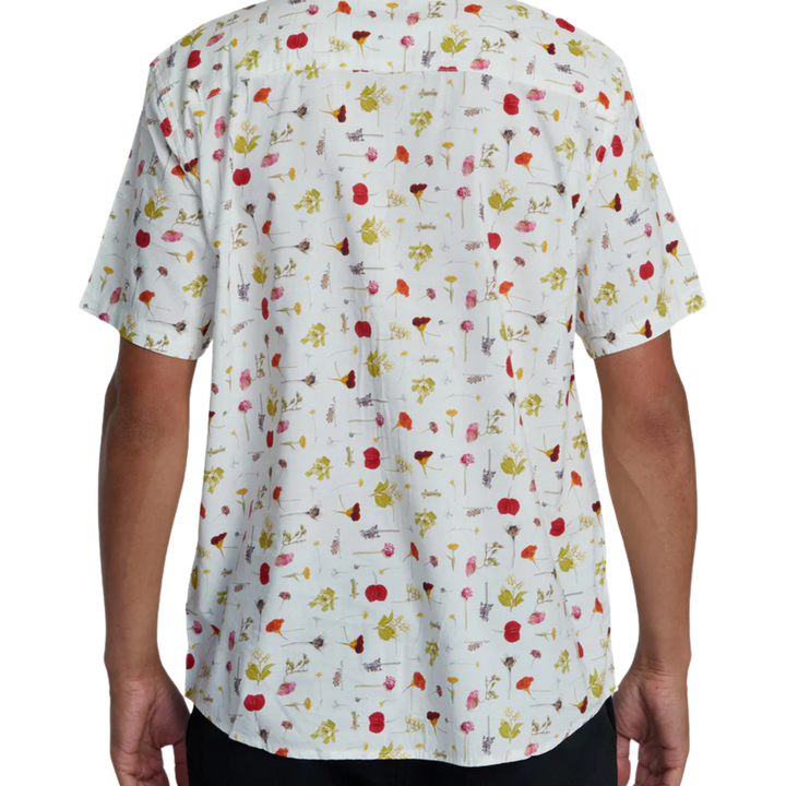 RVCA OBLOW PRESSED SHORT SLEEVE WOVEN SHIRT