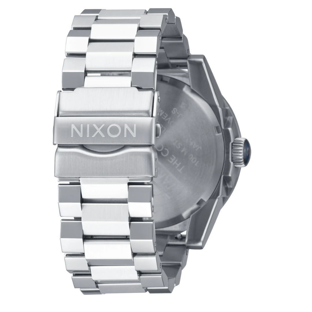 NIXON CORPORAL STAINLESS STEEL - SILVER/INDIGO