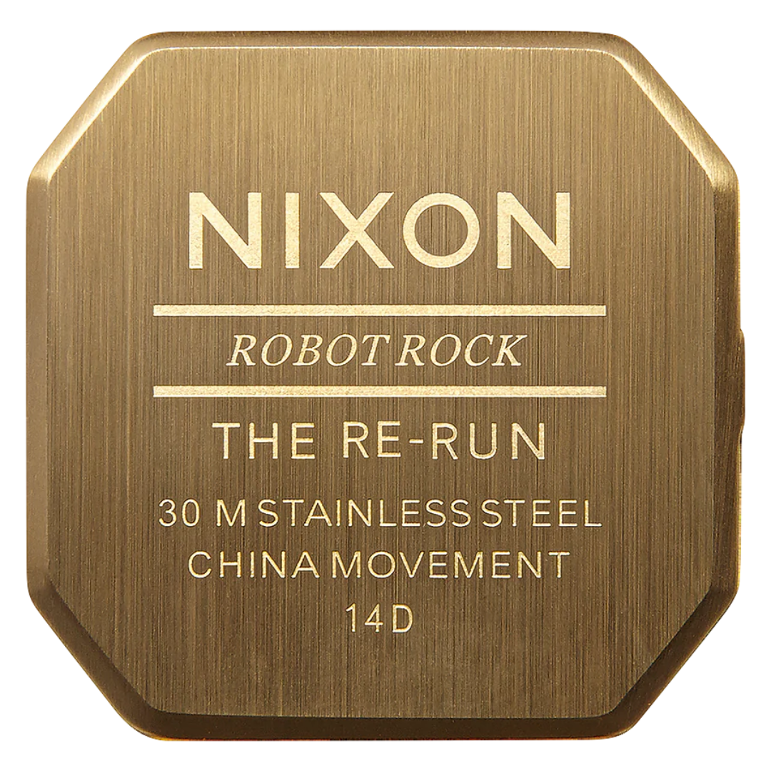 NIXON RE-RUN ALL GOLD WATCH