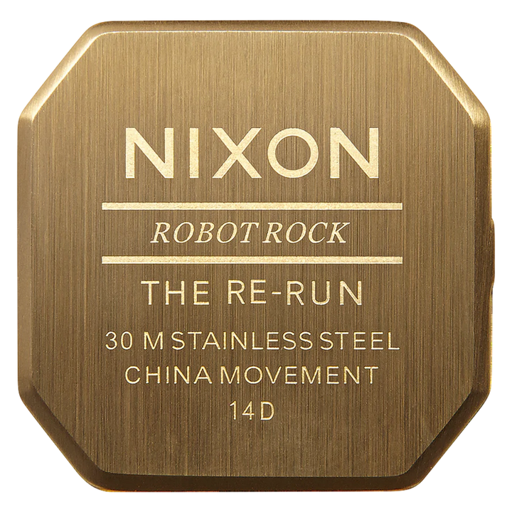 NIXON RE-RUN ALL GOLD WATCH