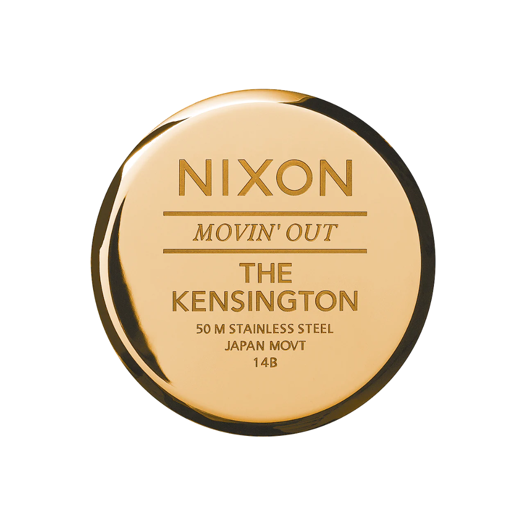 NIXON KENSINGTON ALL GOLD