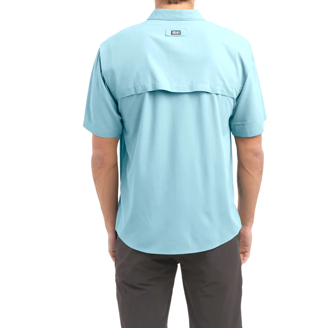 PELAGIC KEYS SS FISHING SHIRT - TAHITIAN BLUE