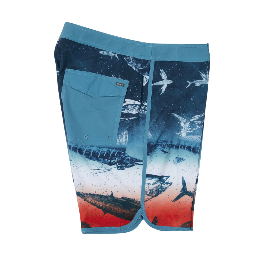 PELAGIC HIGH SPOT BOARDSHORT 18"