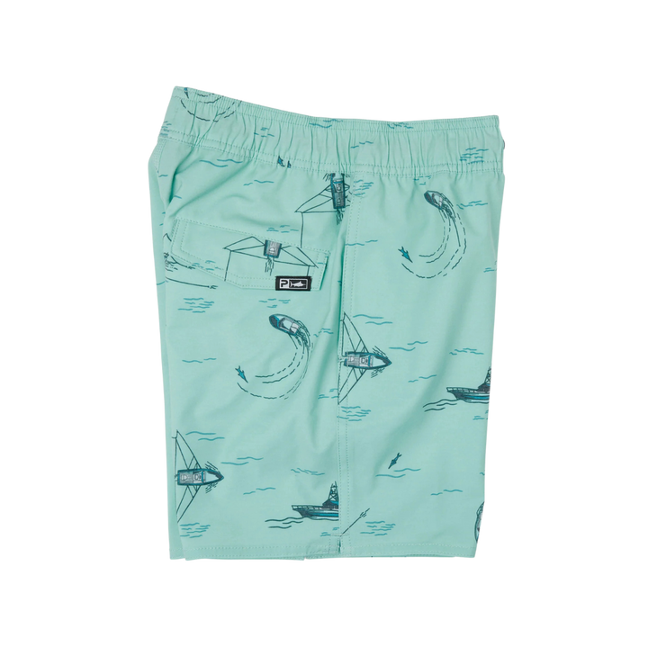 PELAGIC YOUTH DOCKSIDE ELASTIC BOARDSHORTS