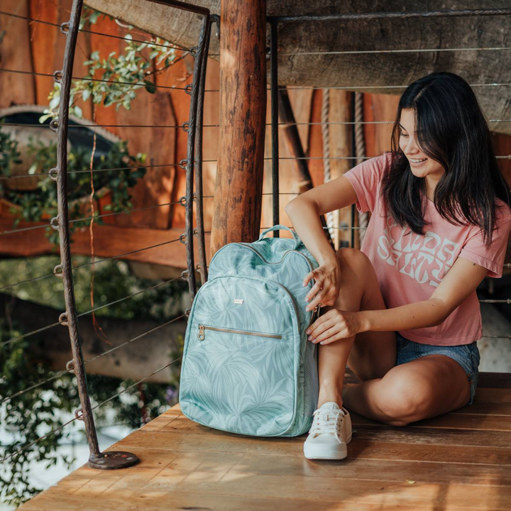 ROXY WELCOME BACK PRINTED BACKPACK