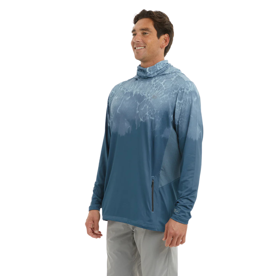 PELAGIC EXO-TECH RASHGUARD - PROP WASH PETROL