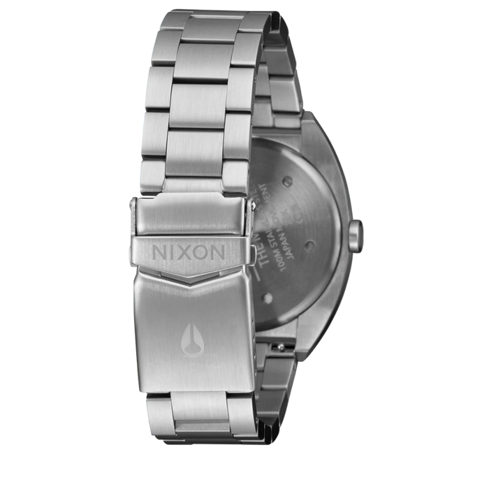 NIXON MULLET STAINLESS STEEL - SILVER/TEAL