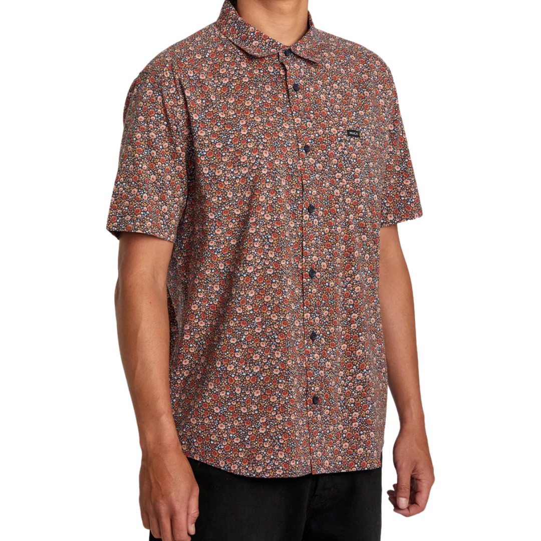 RVCA ENGLISH ROSES SS SHIRT