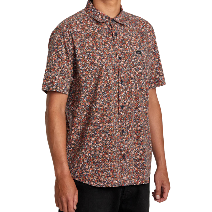 RVCA ENGLISH ROSES SS SHIRT