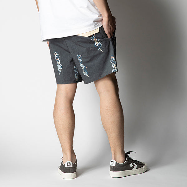 ROARK SHOREY SNAKE & DAGGER BOARDSHORT