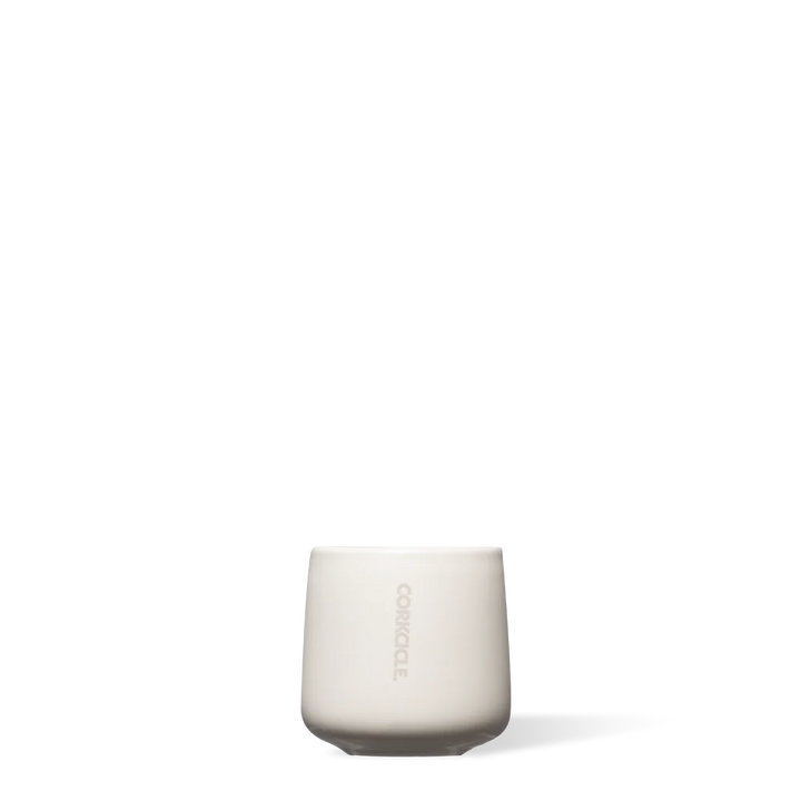 CORKCICLE CERAMIC CAFE CUP 3OZ - OAT MILK