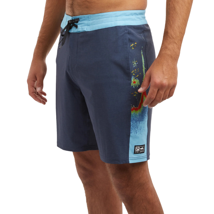 PELAGIC: SIDE SCANNER BOARDSHORTS