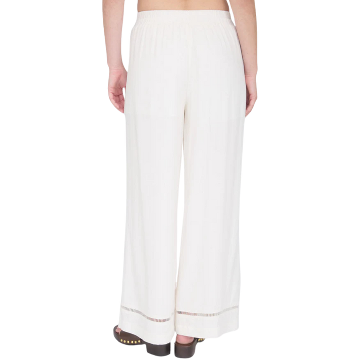 BLU PEPPER LADDER LACE WIDE LEG PANT