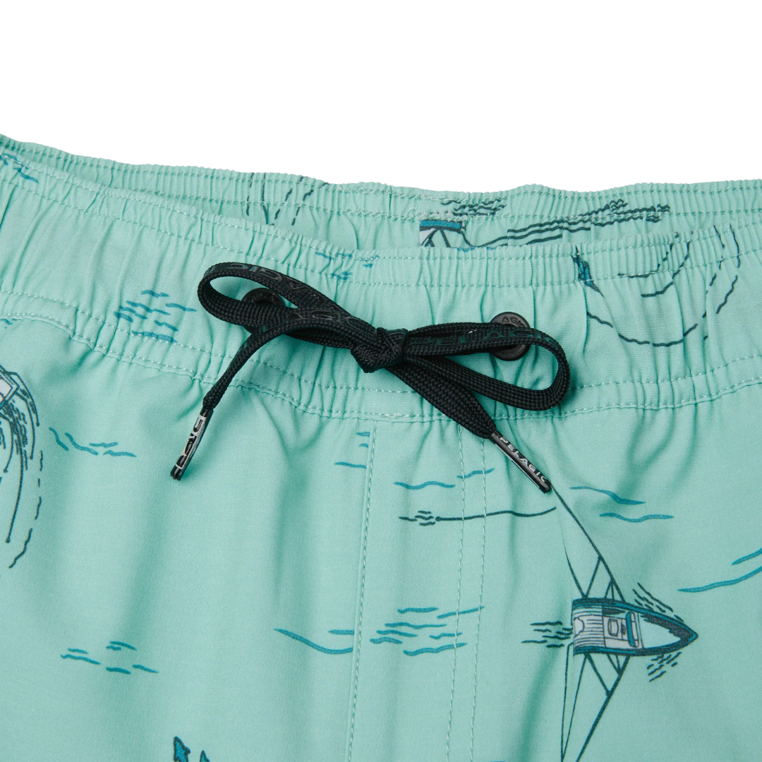 PELAGIC YOUTH DOCKSIDE ELASTIC BOARDSHORTS