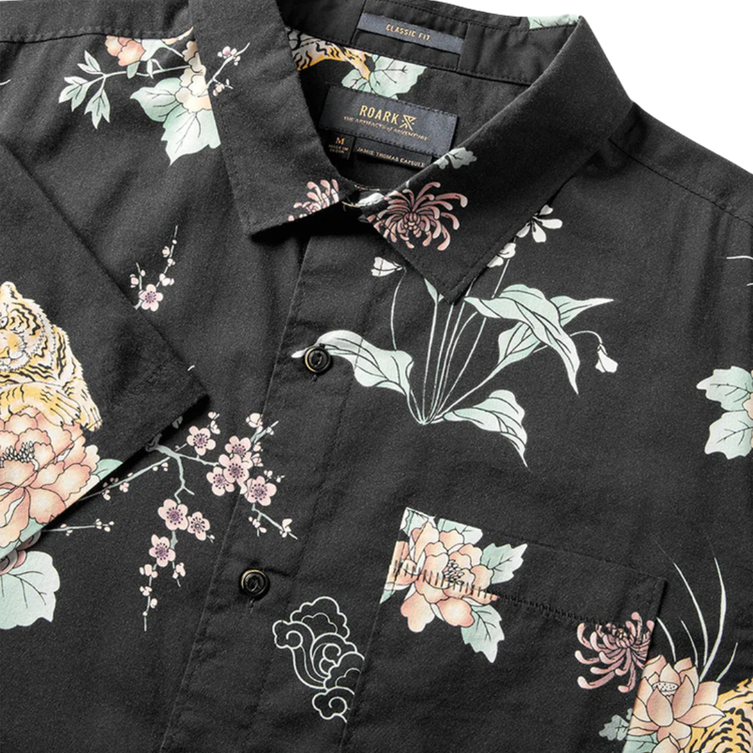 ROARK TIGER LOTUS SHIRT