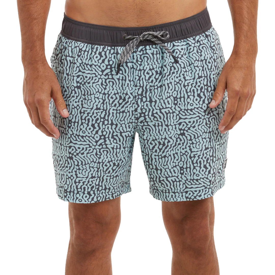 PELAGIC: LEIDAY ELASTIC LINED 17" SHORTS