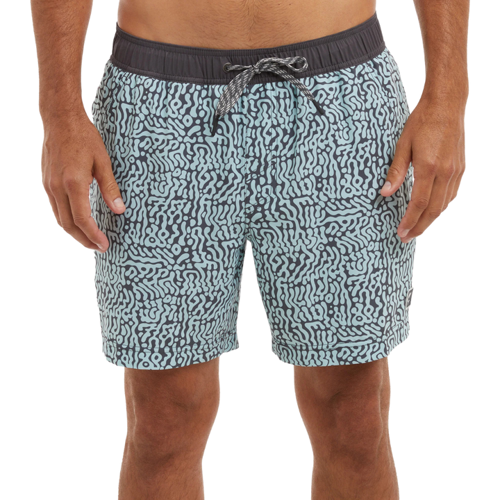 PELAGIC: LEIDAY ELASTIC LINED 17" SHORTS