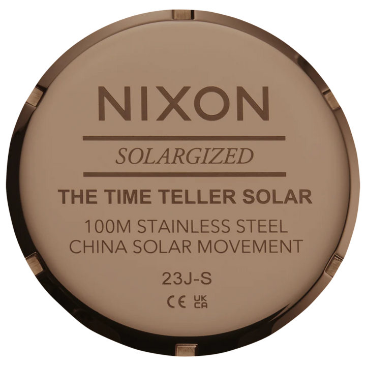 NIXON TIME TELLER SOLAR WATCH