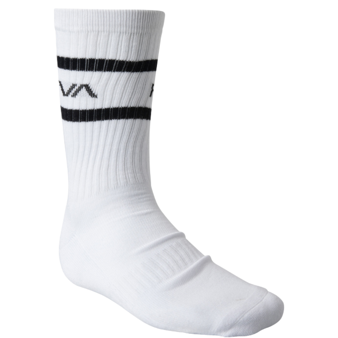 RVCA BANDANA CREW SOCKS 2 PACK