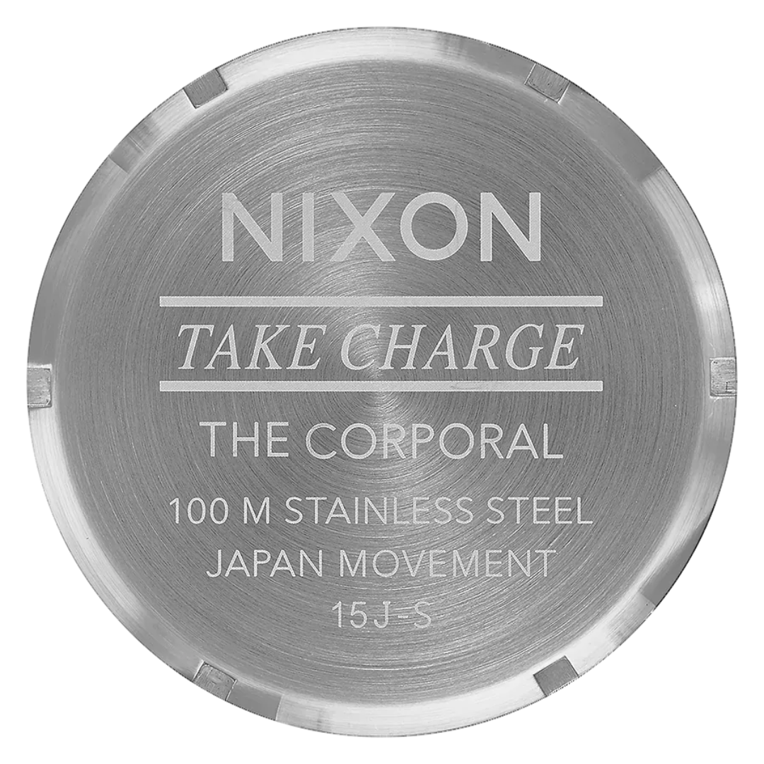 NIXON CORPORAL STAINLESS STEEL WATCH