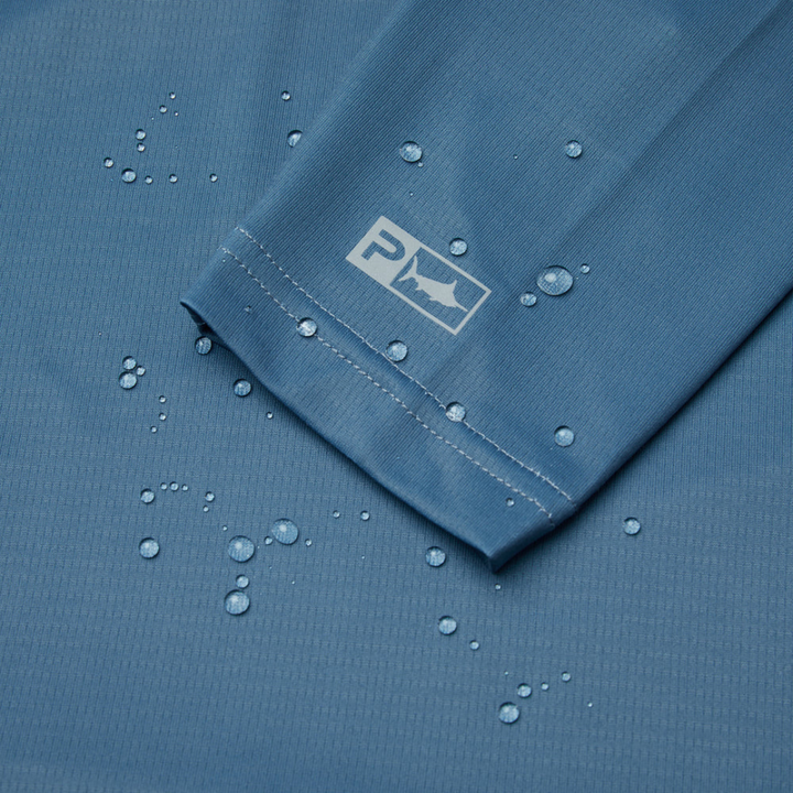 PELAGIC EXO-TECH RASHGUARD - PROP WASH PETROL