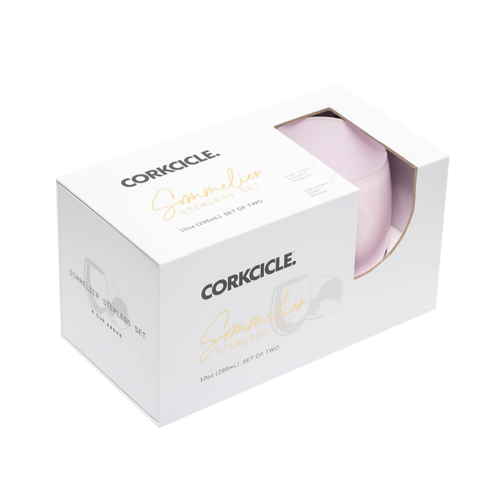 CORKCICLE 10OZ SOMMELIER STEMLESS SET