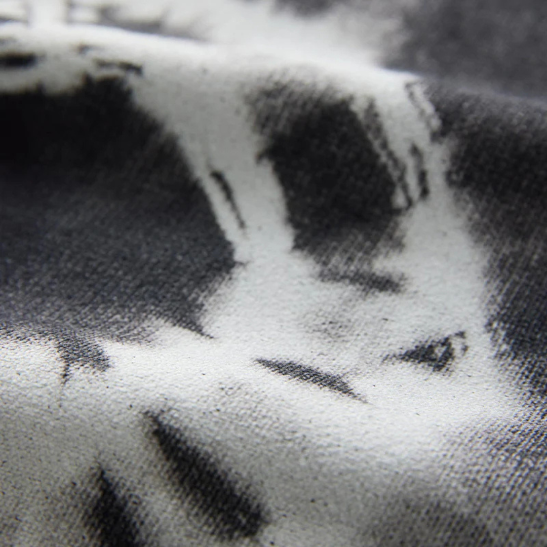 NOMADIX ORIGINAL TOWEL - TIE DYE BLACK & WHITE