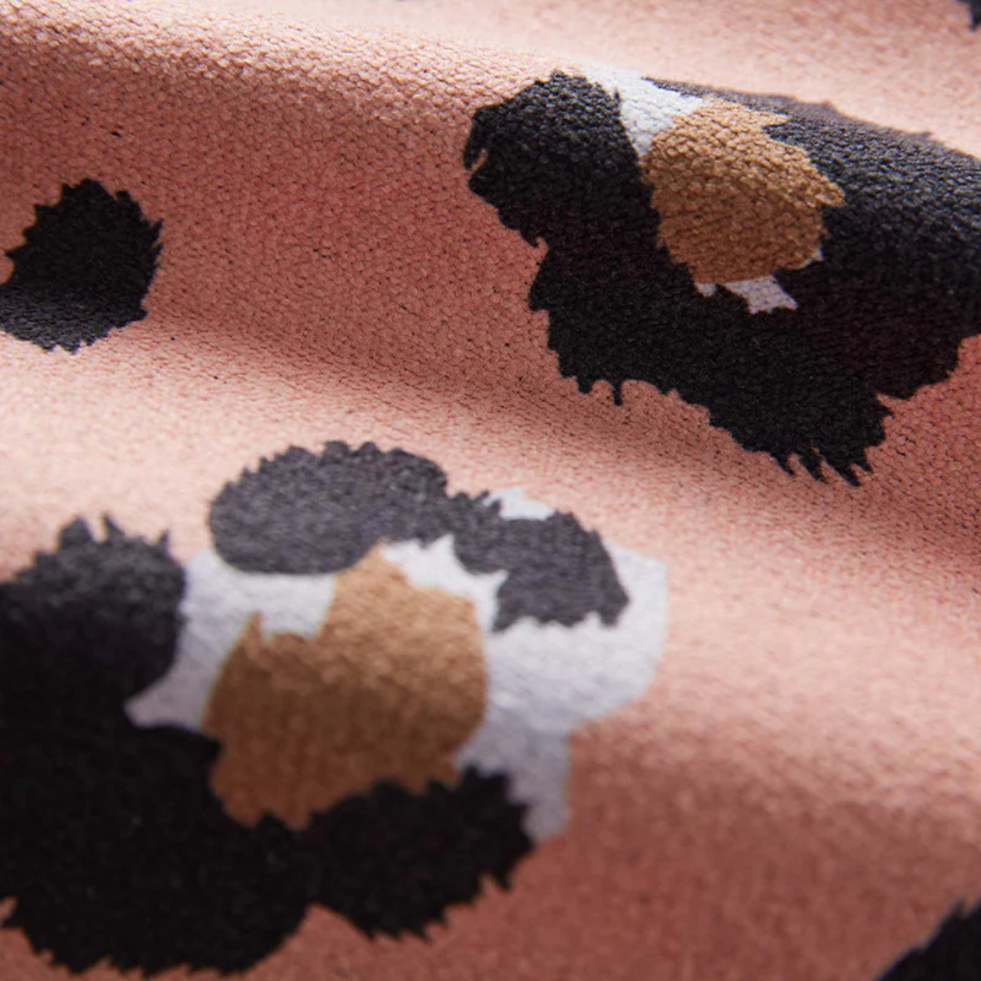NOMADIX ORIGINAL TOWEL - LEOPARD PINK