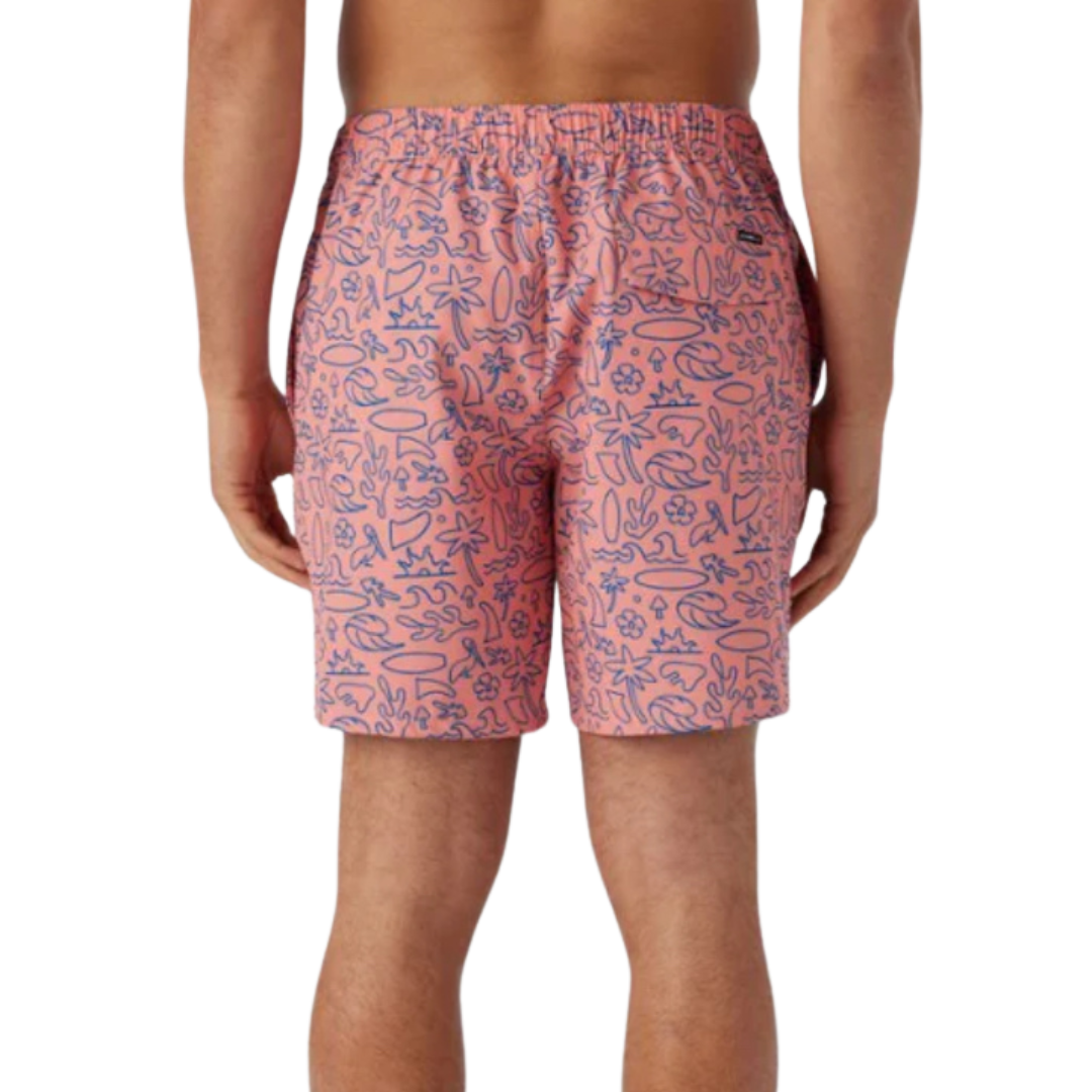 O'NEILL HERMOSA ELASTIC WAIST SHORT 17”