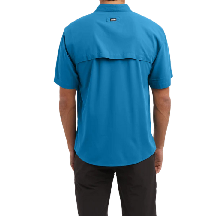 PELAGIC KEYS SS FISHING SHIRT - OCEAN BLUE