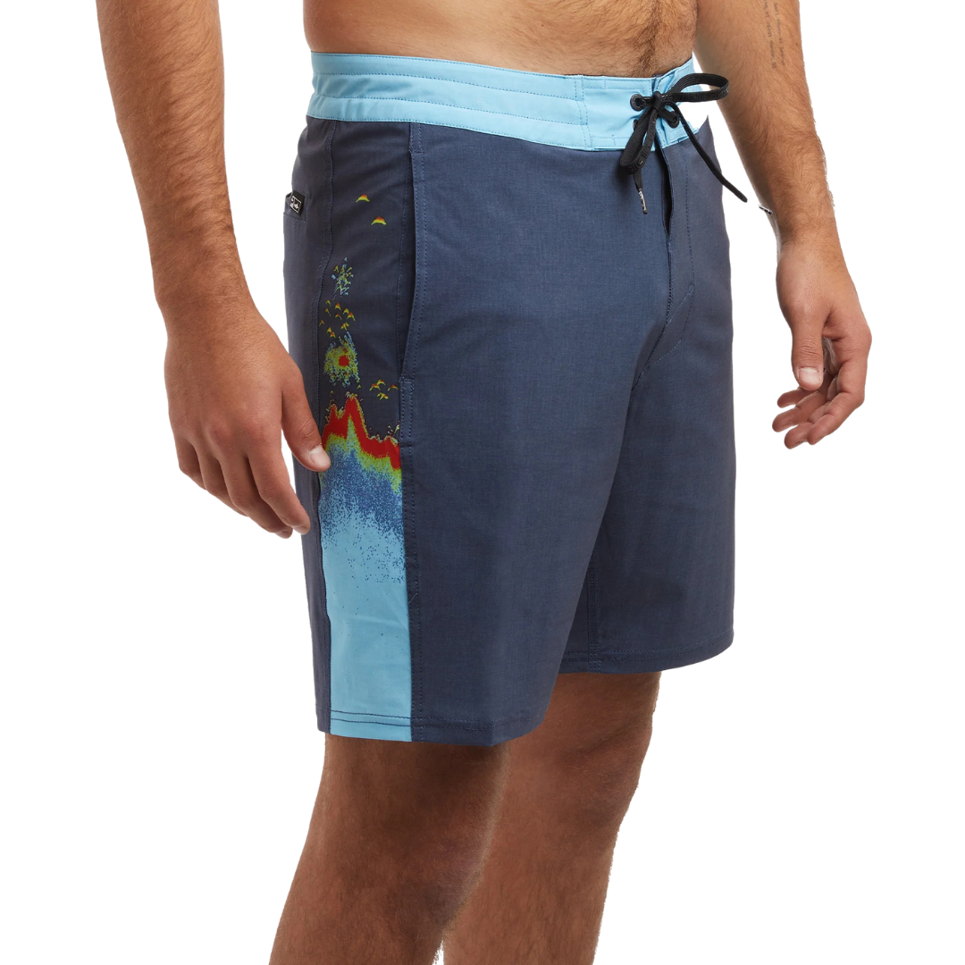 PELAGIC: SIDE SCANNER BOARDSHORTS