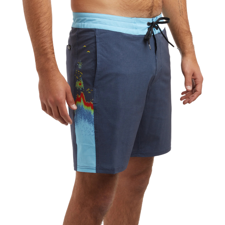 PELAGIC: SIDE SCANNER BOARDSHORTS