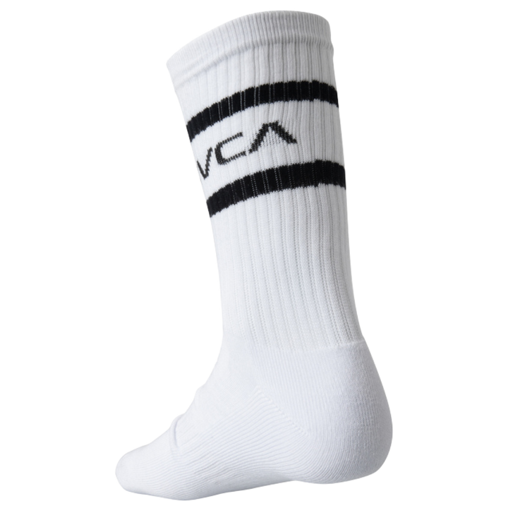 RVCA BANDANA CREW SOCKS 2 PACK