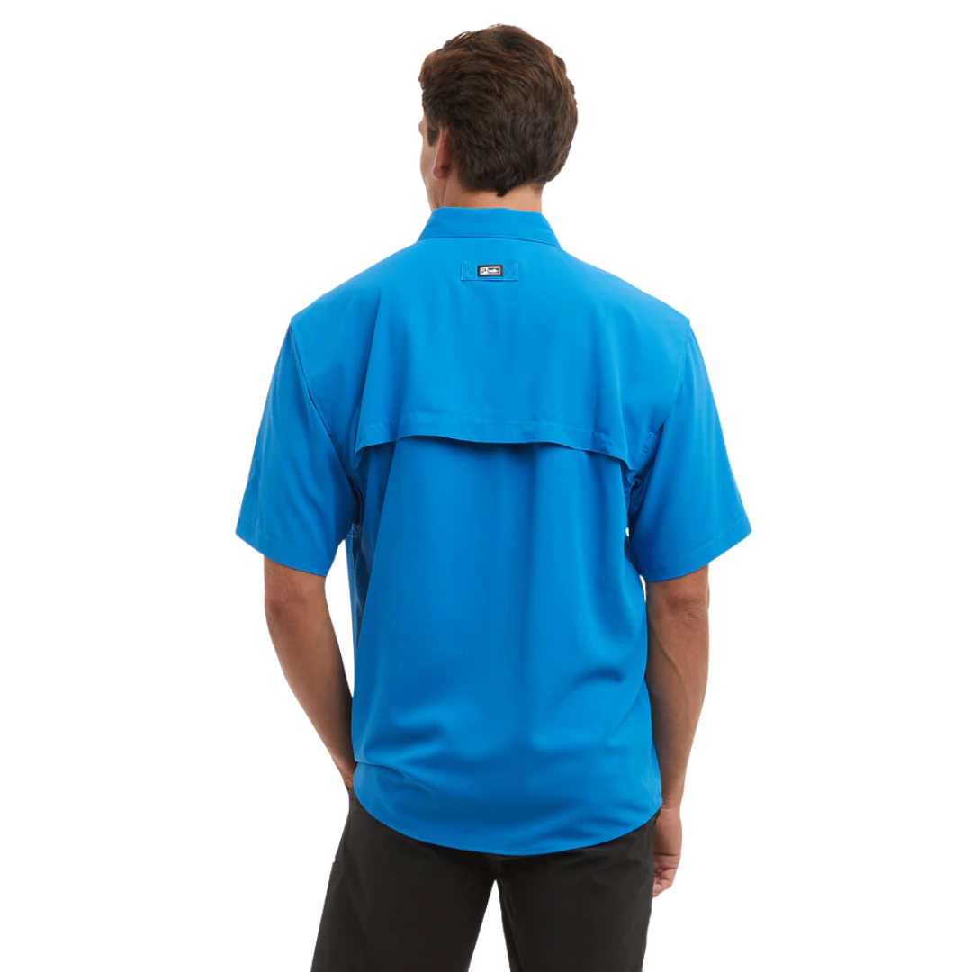 PELAGIC KEYS SS FISHING SHIRT - BLUE