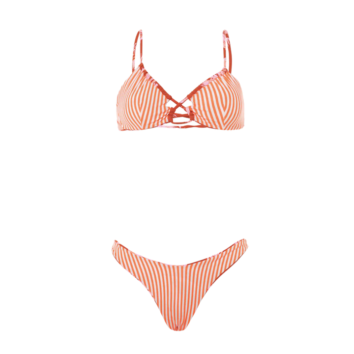 MAAJI- DARKRED PALMS SPLENDOUR BIKINI