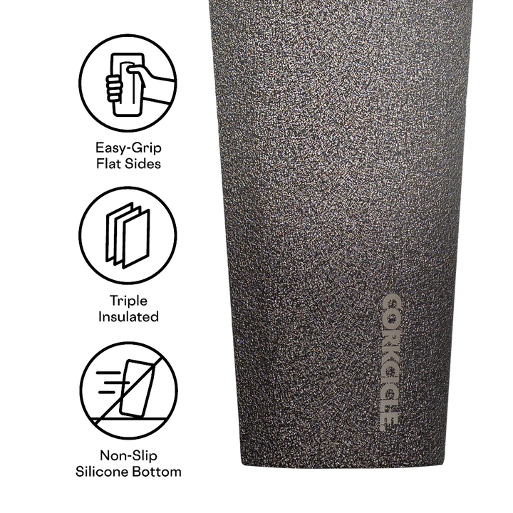 CORKCICLE TUMBLER 16OZ - STEEL SHADOW