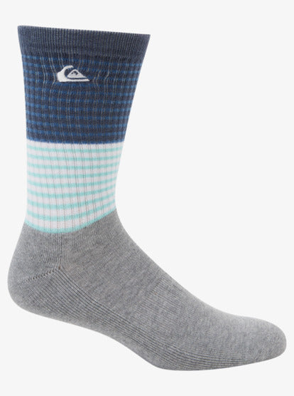 QUIKSILVER CREW SOCKS 2 PACK