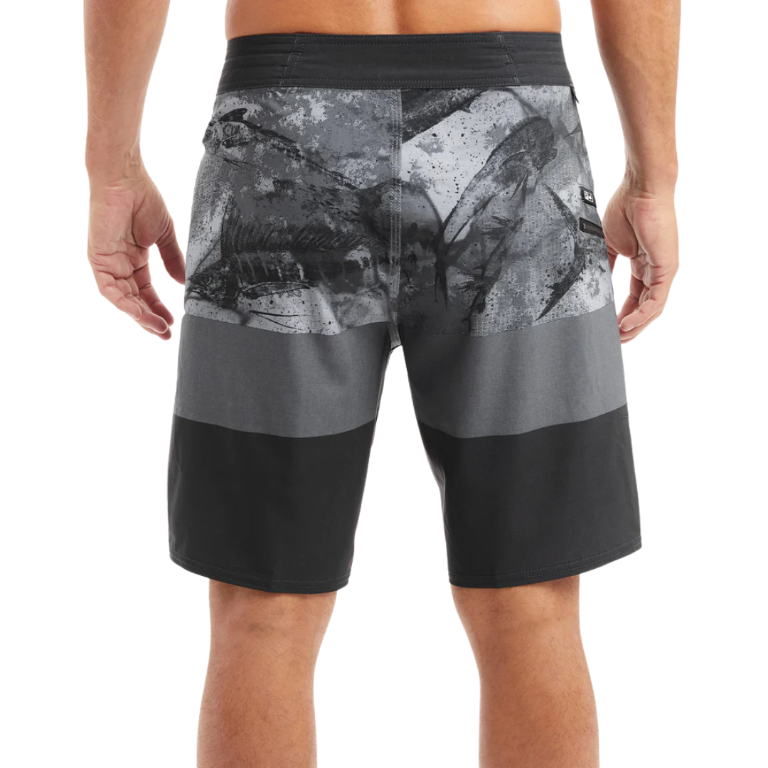 PELAGIC STRIKE OPEN SEAS CAMO BOARDSHORT