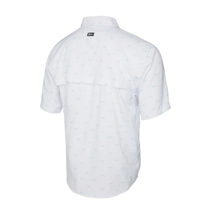 PELAGIC KEYS SS FISHING SHIRT - TINY WHITE FISH