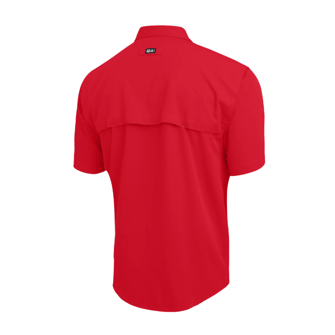 PELAGIC KEYS SS FISHING SHIRT - RED