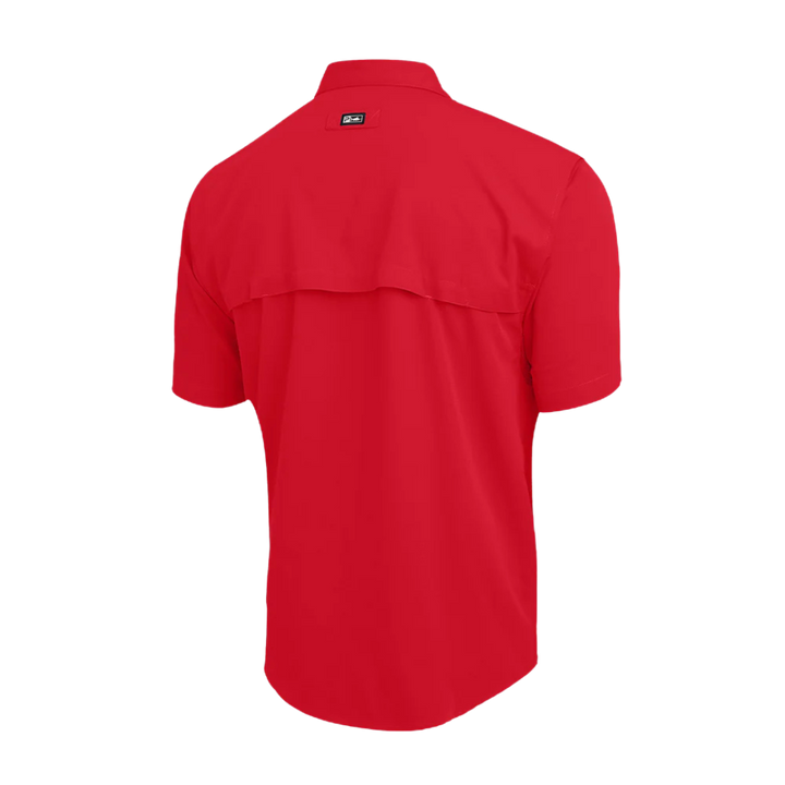 PELAGIC KEYS SS FISHING SHIRT - RED