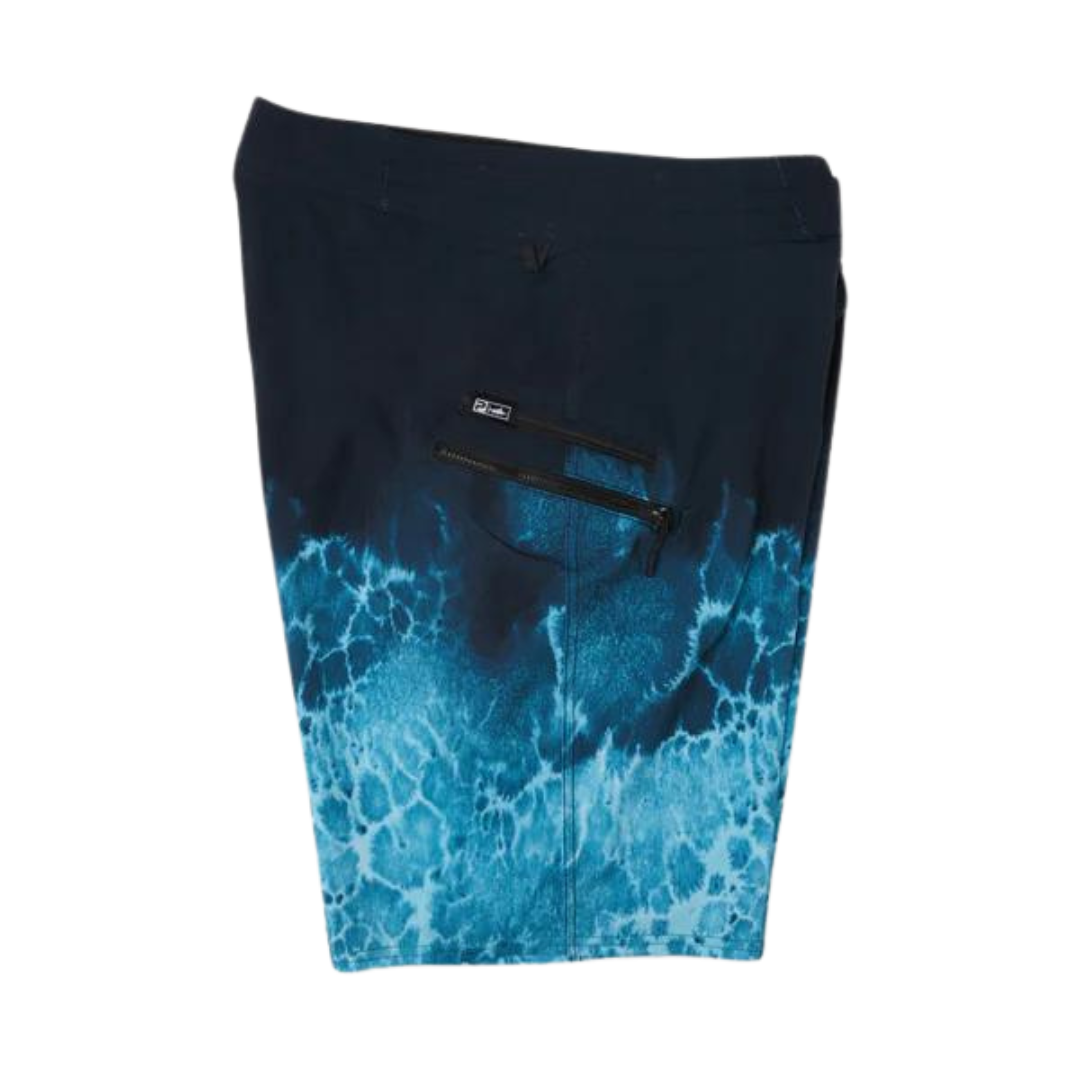 PELAGIC BOARDSHORT STRIKE 19" - PROP WASH TAHITI BLUE