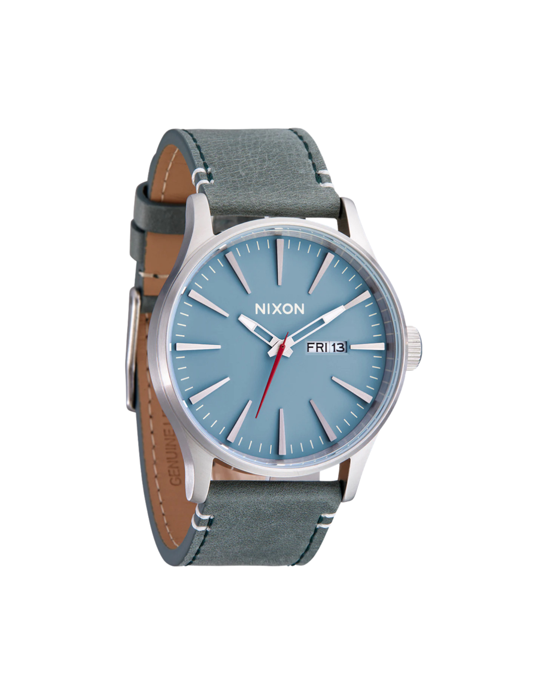 NIXON SENTRY LEATHER WATCH