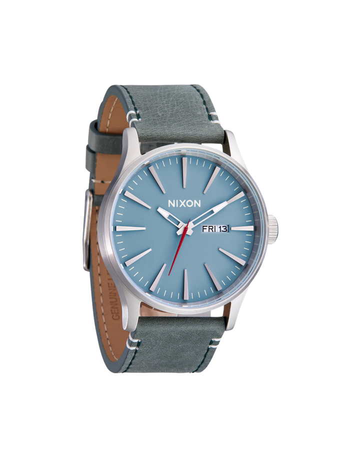 NIXON SENTRY LEATHER WATCH