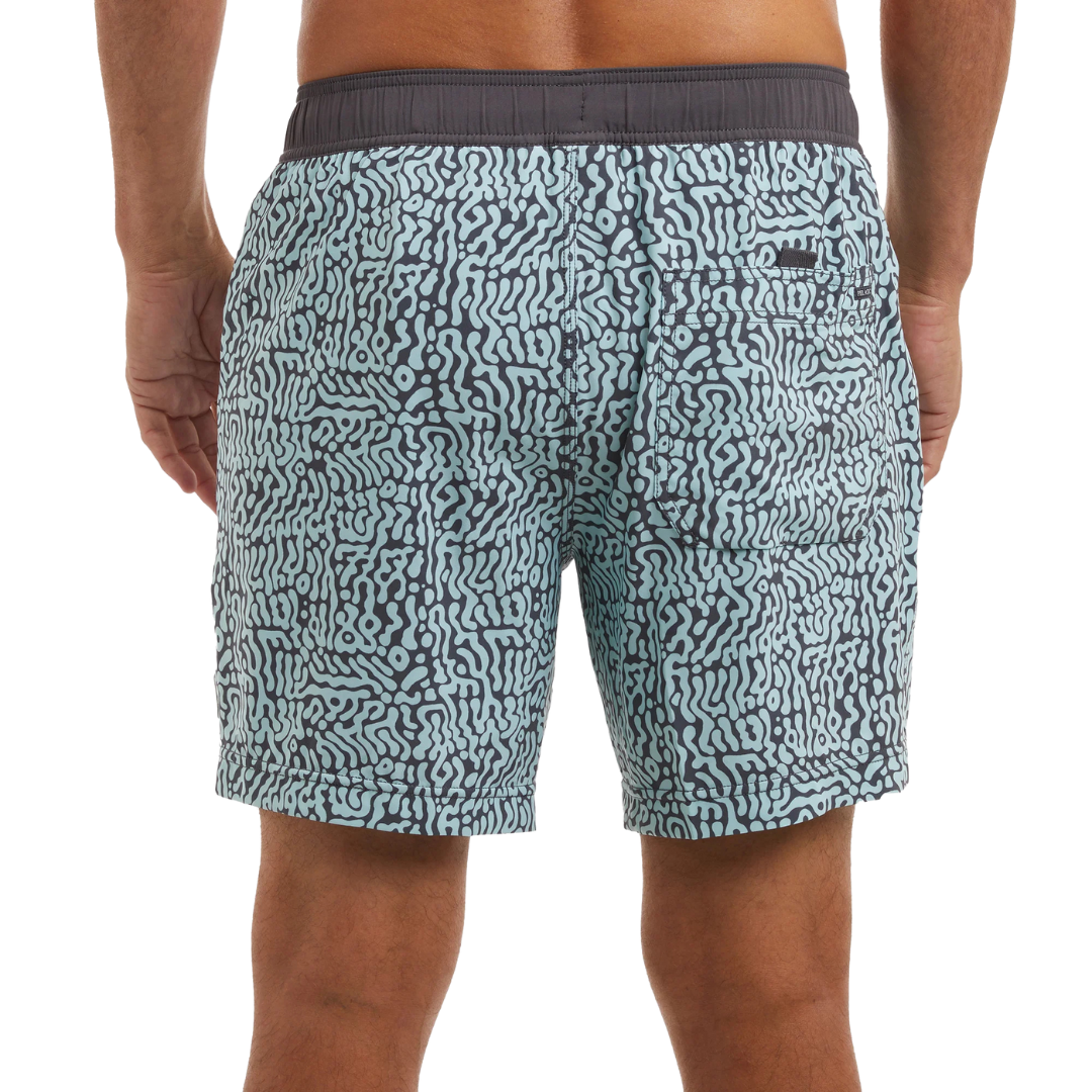 PELAGIC: LEIDAY ELASTIC LINED 17" SHORTS