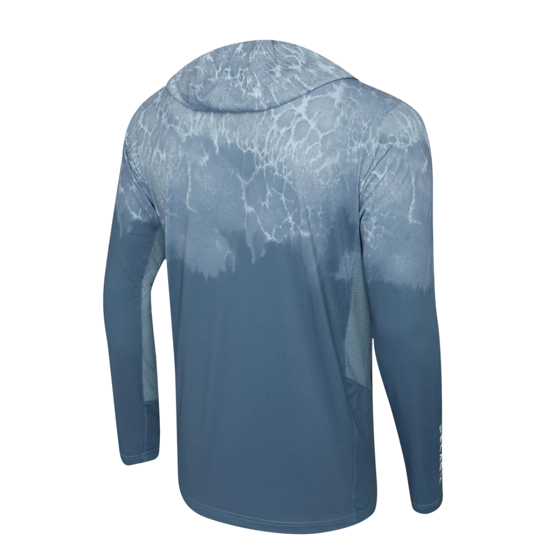 PELAGIC EXO-TECH RASHGUARD - PROP WASH PETROL