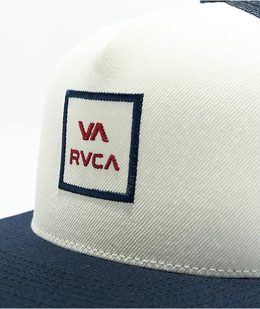 RVCA ALL THE WAY TRUCKER HAT