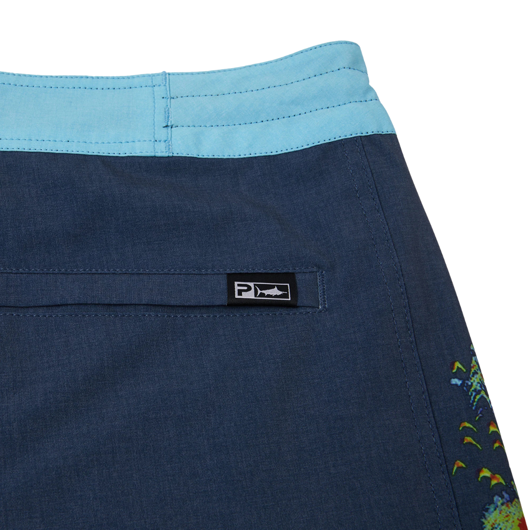 PELAGIC: SIDE SCANNER BOARDSHORTS