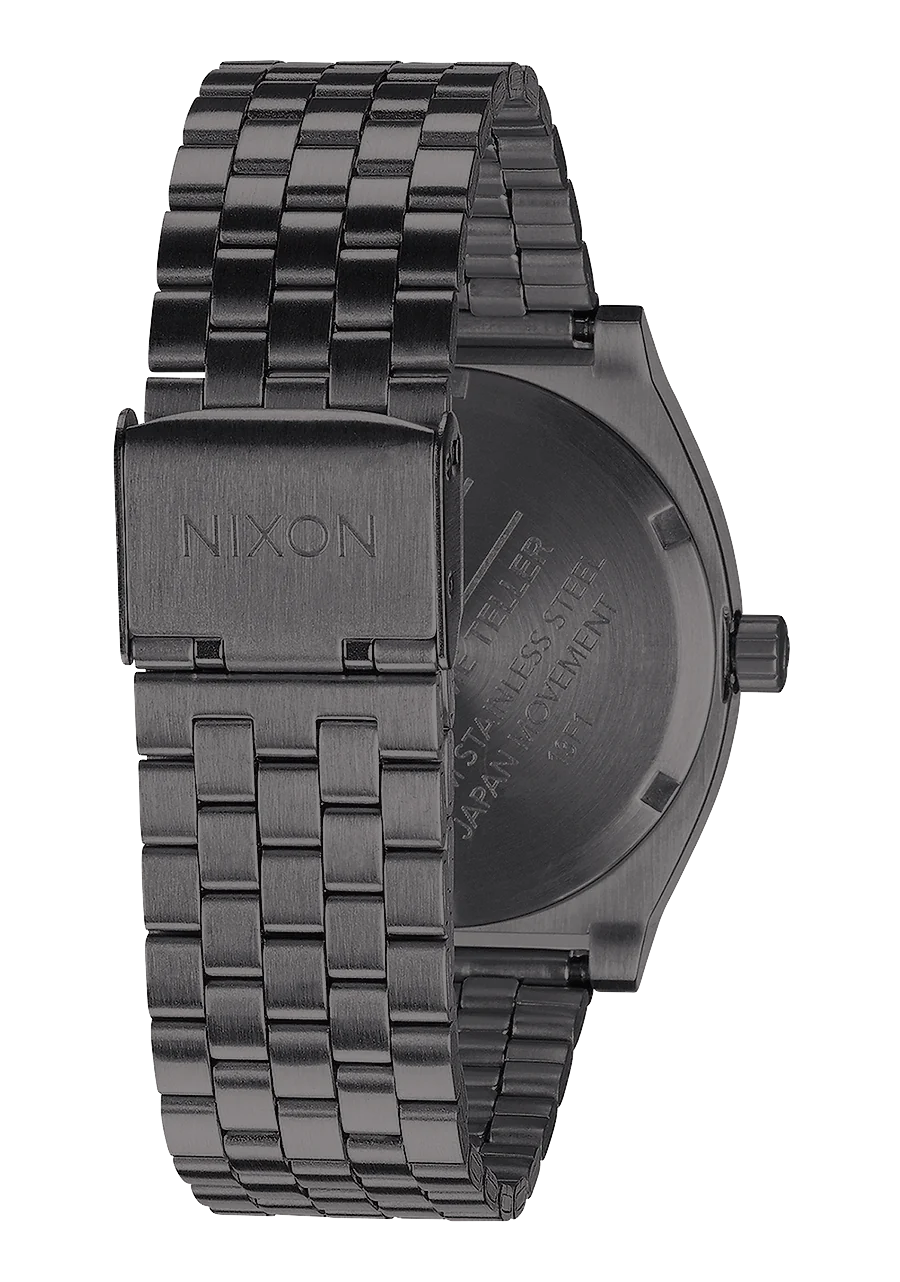 NIXON TIME TELLER - GUNMETAL/BLACKSUNRAY